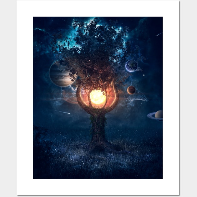 Tree of life Wall Art by Enki Art